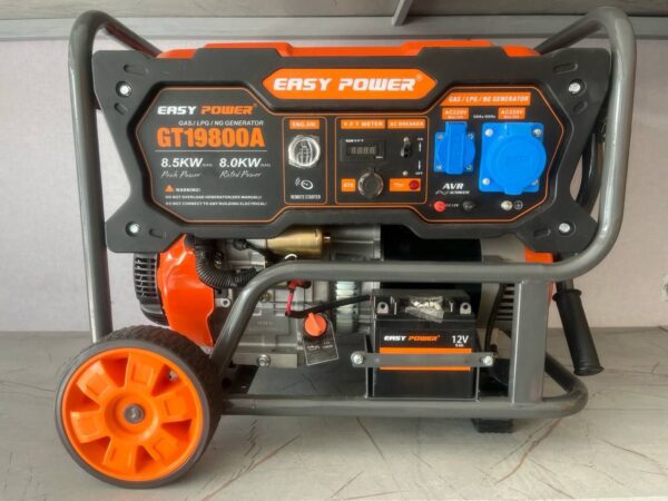 موتور برق Easy Power مدل GT19800A — 8000 وات (بنزین + گاز)